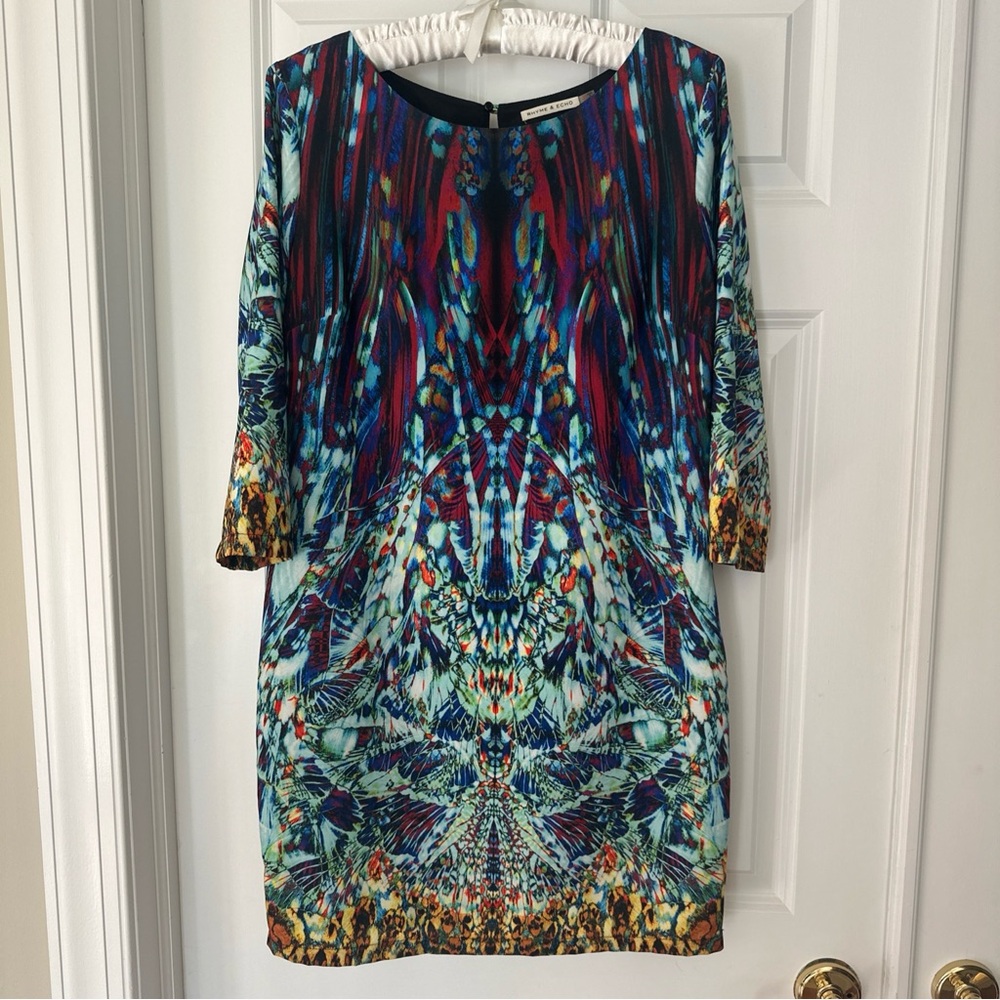 Rhyme & Echo Print Dress